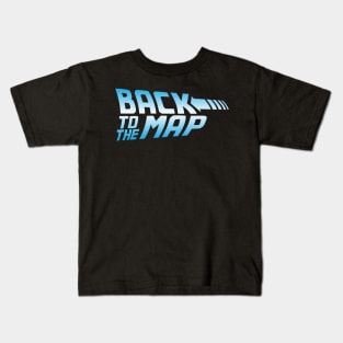 Back to the Map Kids T-Shirt